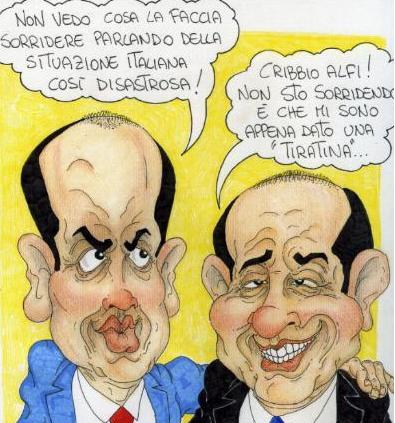 Alfano e Berlusconi