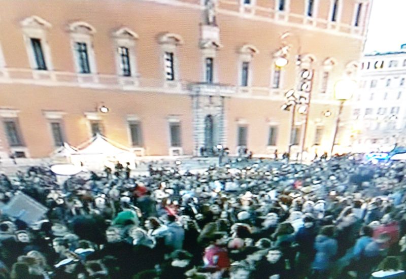 SARDINE: OBIETTIVO RAGGIUNTO A PIAZZA S.GIOVANNI